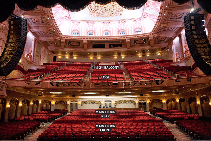 Paramount Theater Seating Chart Cedar Rapids Matttroy
