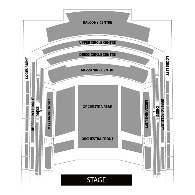 Mccallum Theatre Seating Chart With Seat Numbers Matttroy